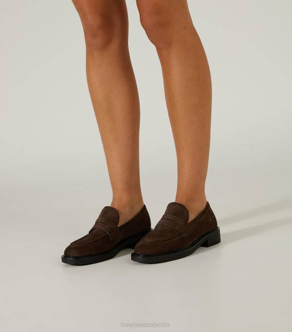 Slipper| de Tony Bianco Frauen schätze Wohnungen Espresso-Wildleder 4624603